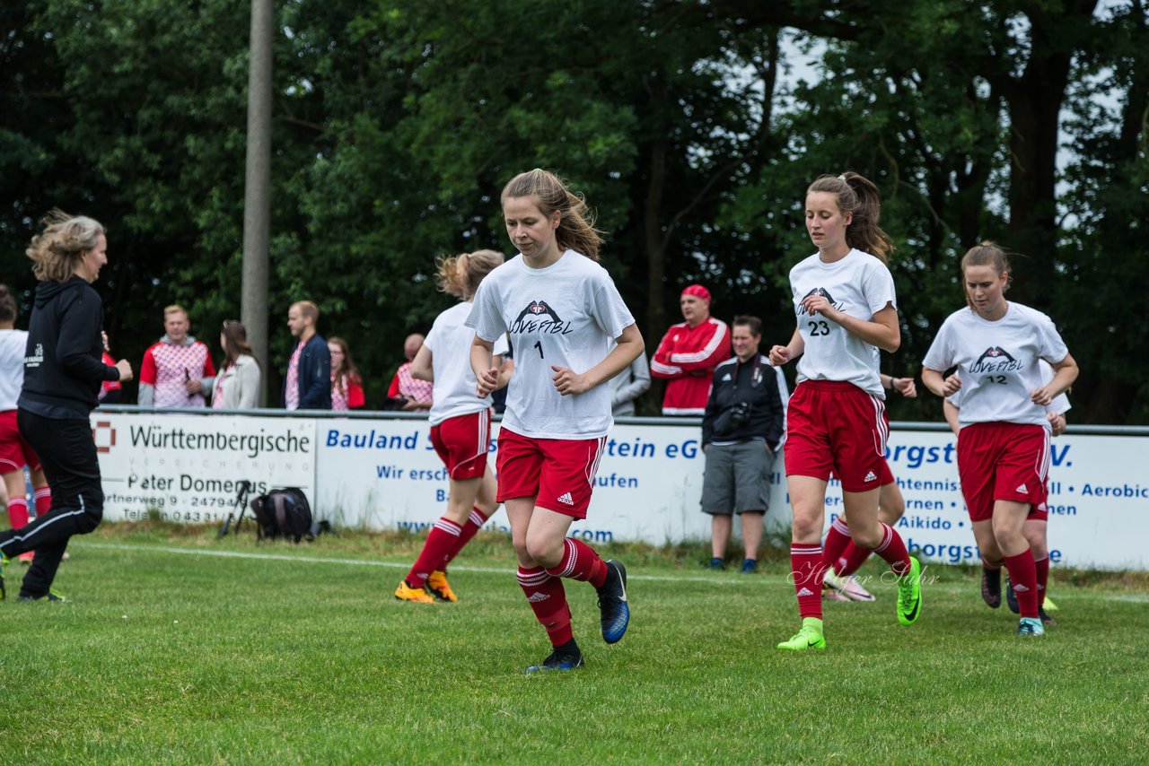 Bild 76 - Aufstiegsspiel SG Borgstedt/Brekendorf - SV Wahlstedt : Ergebnis: 1:4